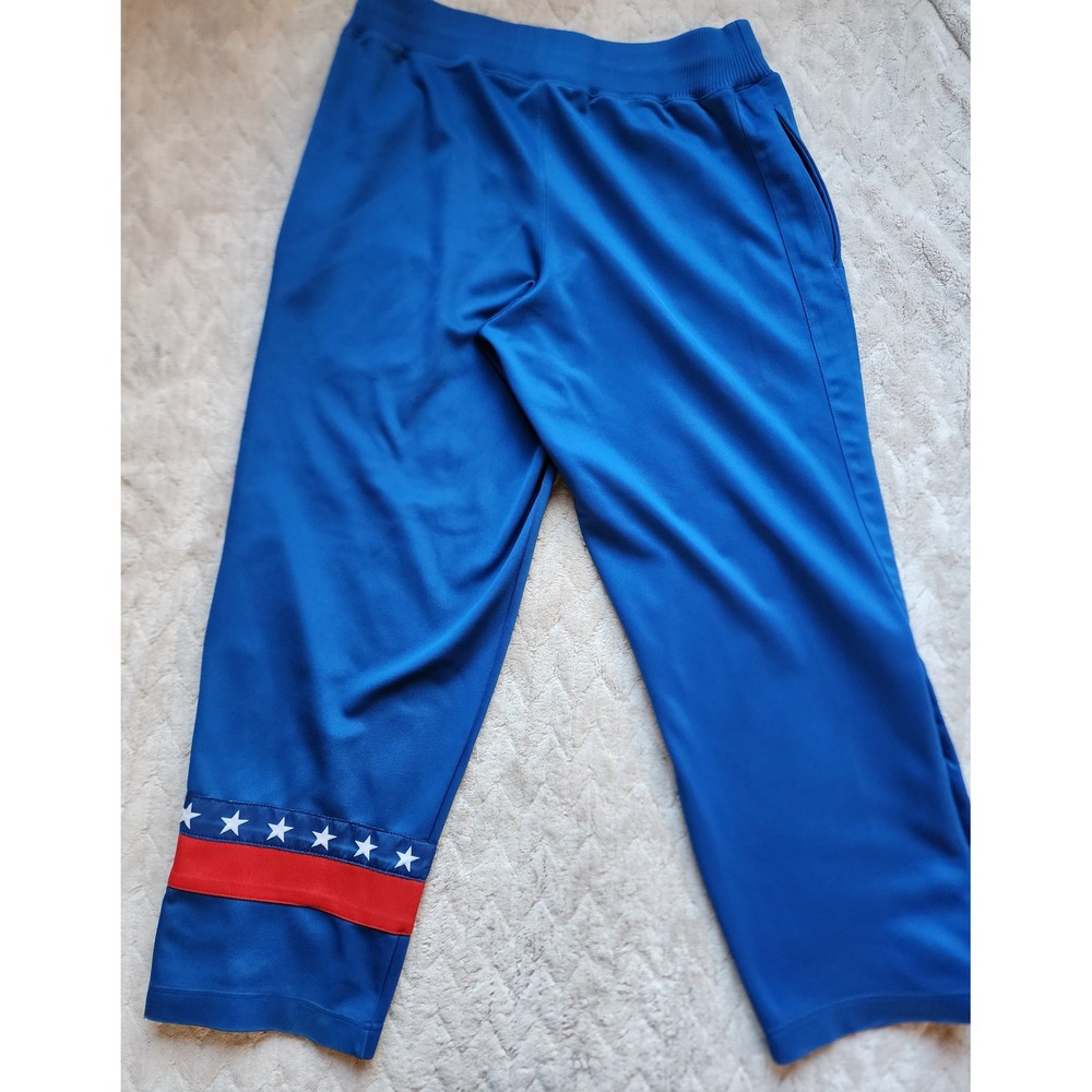 Vintage Nike Team Sports Philadelphia 76ers NBA Track Pants Blue Men Medium - Picture 5 of 9